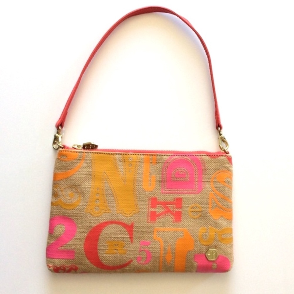 ♥️NWOT! Jonathan Adler Pop Art Letters Bag Purse